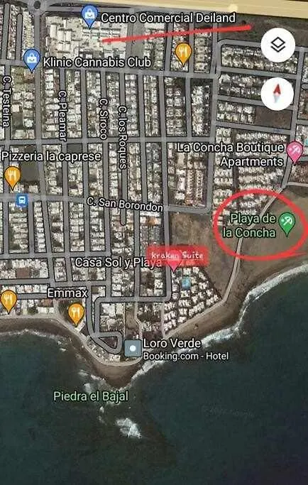 شقة Kraken Suite Playa Honda إسبانيا